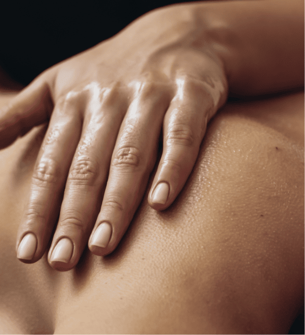 Aesthetician massaging Beautiful Girl's body | Glowtox in New York, NY