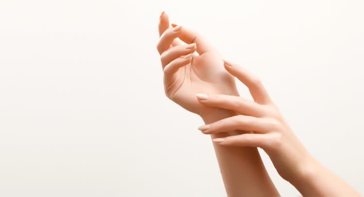 Female Hand Holding Upwards | Glowtox in New York, NY